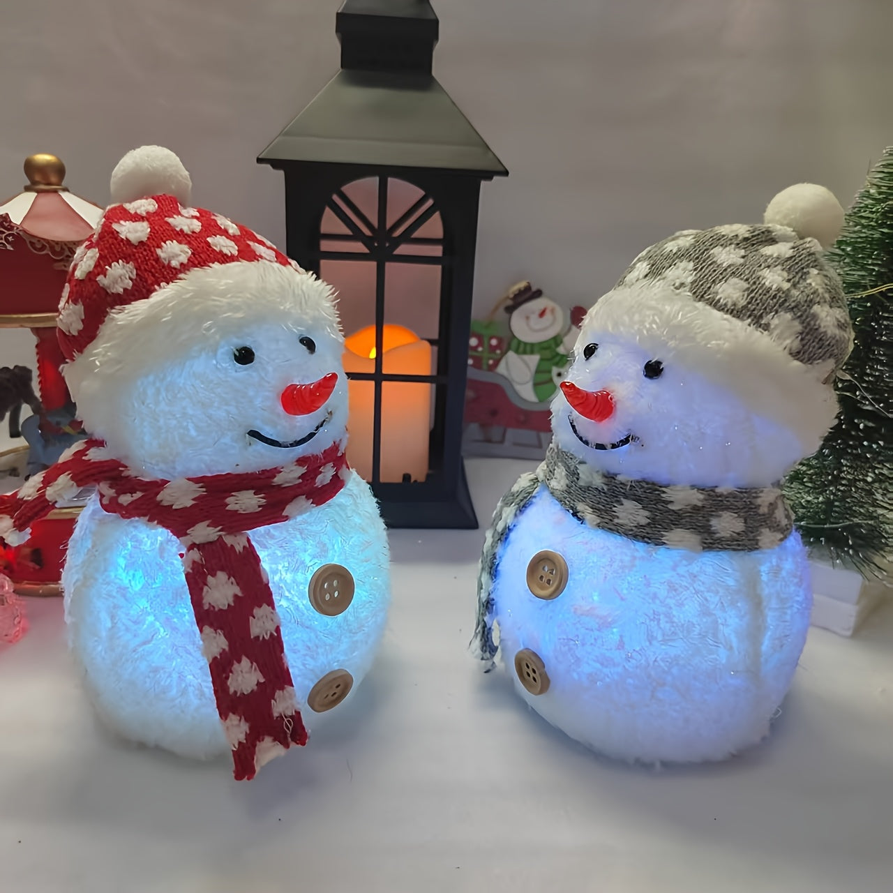 Świąteczny Bałwan – Dekoracja na Zimę